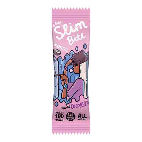 Батончик Slim Bite Кокос без глютена 30г арт. 437932