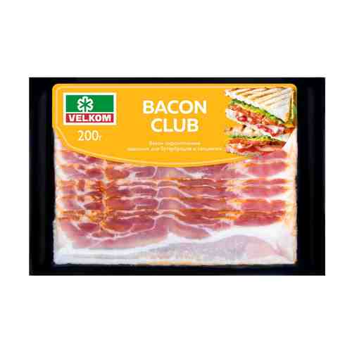 Бекон Велком Bacon Club нарезка 200г арт. 1140845