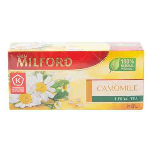 Чай травяной Milford Camomile 20*1.5г арт. 305283