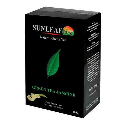 Чай зеленый Sunleaf Green с жасмином 100г арт. 1087439