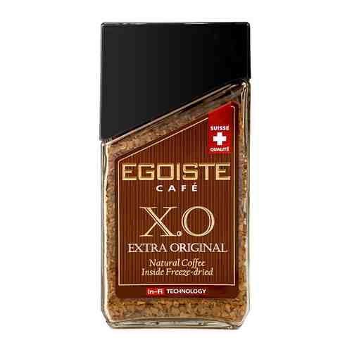 Кофе молотый в растворимом Egoiste X.O Extra Original 100г арт. 332649