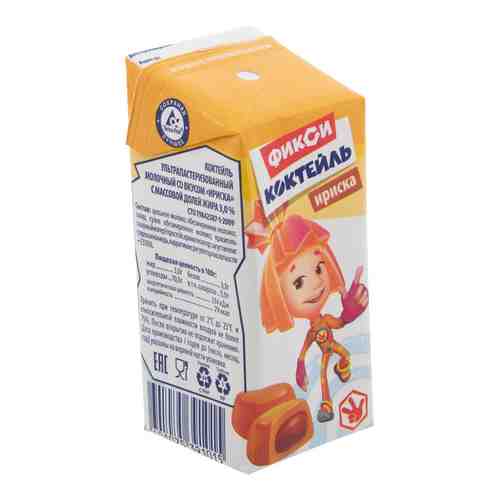 Коктейль молочный Фиксики Ириска 3% 200мл арт. 956843
