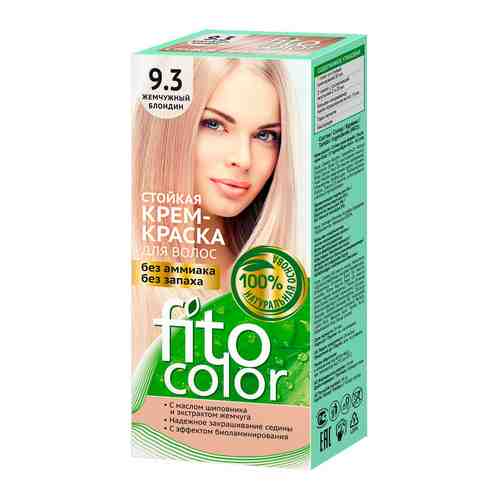 Крем-краска для волос Fito Color 9.3 Жемчужный блондин 115мл арт. 1179961