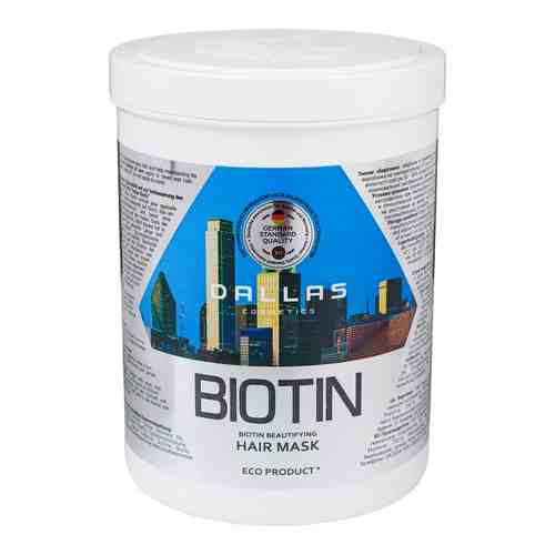 Маска для волос Dallas Biotin против выпадения и для улучшения роста волос с биотином 1000мл арт. 1115943