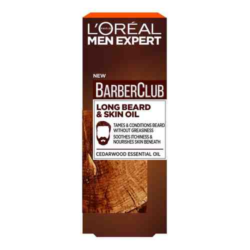 Масло для длинной бороды Loreal Paris Men Expert Barber Club 30мл арт. 868651