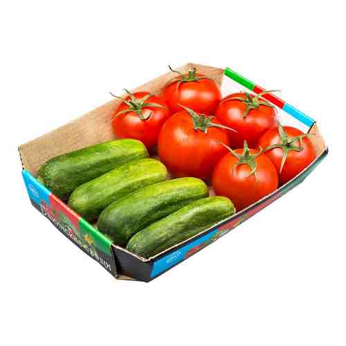 Набор овощной Томат и Огурец Бакинские 500г упаковка арт. 410893