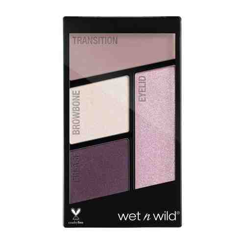 Палетка теней для век Wet n Wild Color Icon Eyeshadow Quad 4 оттенка petalette арт. 1071946