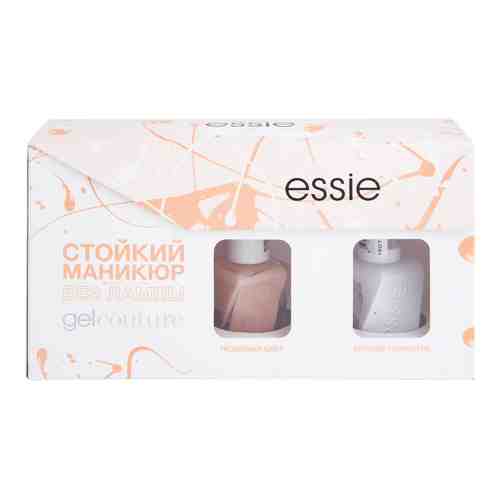 Подарочный набор Essie Лак для ногтей нюд + Лак Gel Couture Верхнее покрытие арт. 1136678