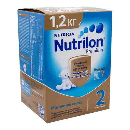 Смесь Nutrilon 2 Premium молочная С 6 месяцев 1.2кг арт. 695573