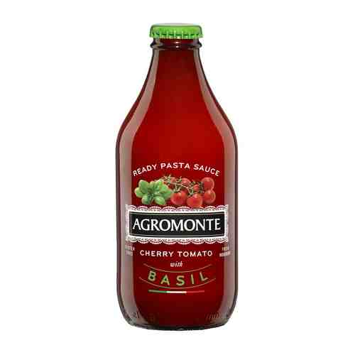 Соус Agromonte томатный с помидорами черри и базиликом 330г арт. 1108504