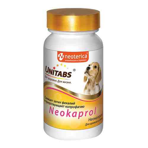 Витамины для собак и щенков Unitabs Neokaprol 100 таблеток арт. 1181476