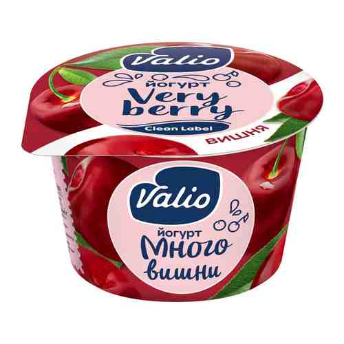 Йогурт Valio с вишней 2.6% 180г арт. 307841