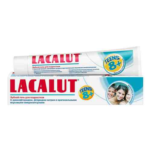 Зубной гель Lacalut Teens 8+ детский 50мл арт. 317904