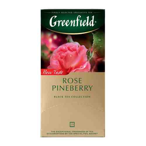 Чай черный Greenfield Rose Pinberry 25*1.5г арт. 1116834
