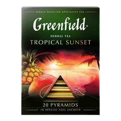 Чай травяной Greenfield Tropical Sunset 20*1.8г арт. 330233