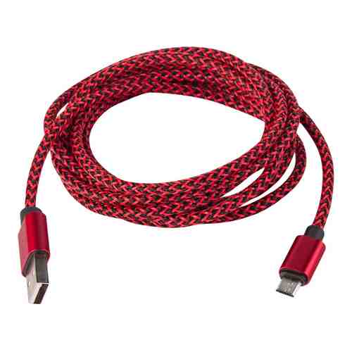 Кабель Rombica Digital AB-04R Micro USB to USB cable красный 2м арт. 1215781
