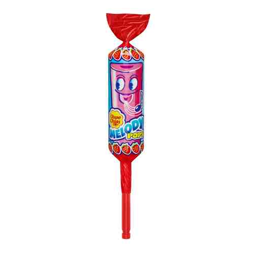 Карамель Chupa Chups Melody Pops со вкусом клубники 15г арт. 304365