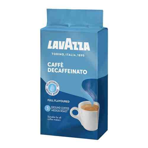 Кофе молотый Lavazza Caffe Decaffeinato без кофеина 250г арт. 312124