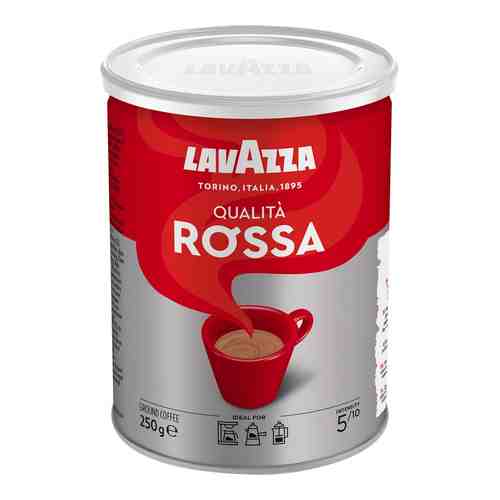 Кофе молотый Lavazza Qualita Rossa 250г арт. 966459