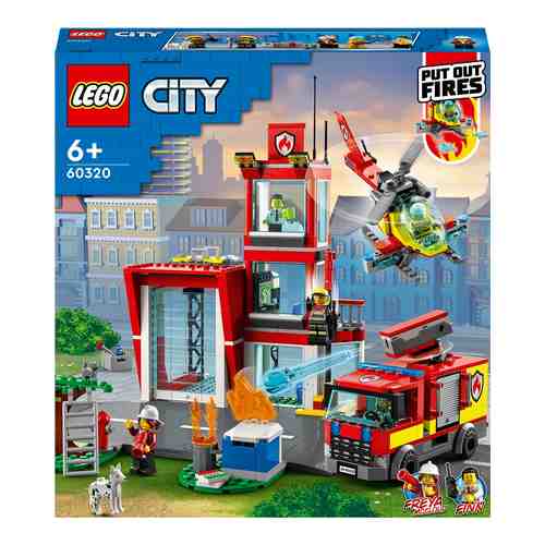 Конструктор LEGO City 60320 Пожарная часть арт. 1183633