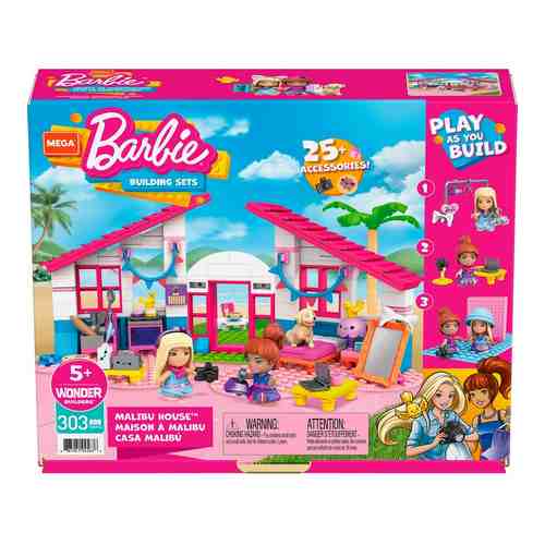 Конструктор Mega Construx Barbie Домик мечты арт. 1180249
