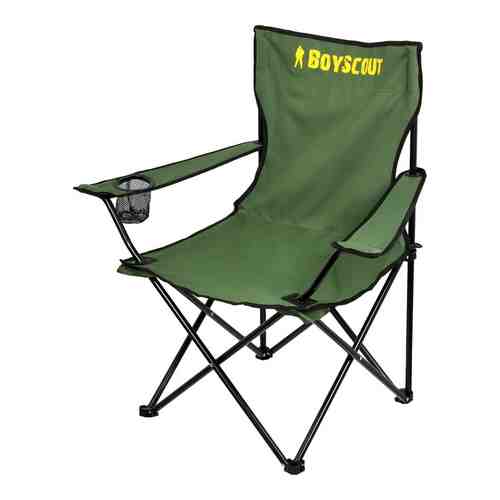Кресло кемпинговое BoyScout раскладное с подлокотниками в чехле 84*53*81см арт. 1215277