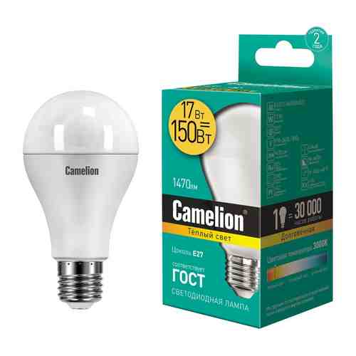 Лампа светодиодная Camelion E27 17Вт арт. 1070716