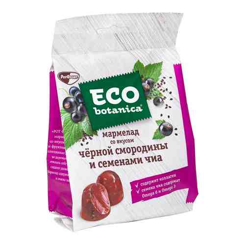 Мармелад Eco Botanica с черной смородиной и семенами Чиа 200г арт. 448752