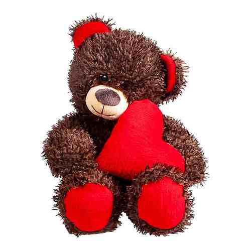 Мягкая игрушка Fancy медведь Чиба с сердцем 28см арт. 1029355