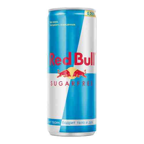 Напиток Red Bull энергетический без сахара 250мл арт. 304370