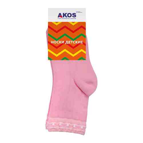 Носки детские Akos розовый р.14 арт. 1129346