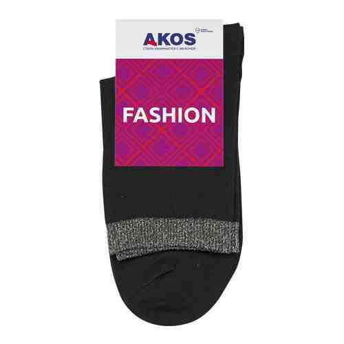 Носки женские Akos Fashion черный р.21-23 арт. 1128595
