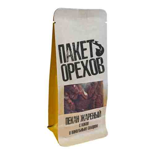 Орехи Пакет орехов Пекан жареные с какао и ванильным сахаром 100г арт. 1102523