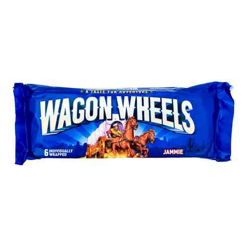 Печенье Wagon wheels Jammie с суфле и джемом 216г арт. 304477