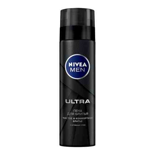 Пена для бритья Nivea Men Ultra с активным углем 200мл арт. 482556