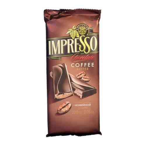 Шоколад Impresso Горький с кофейной начинкой 200г арт. 864581