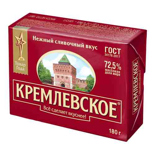 Спред растительно-жировой Кремлевское 72.5% 180г арт. 305914