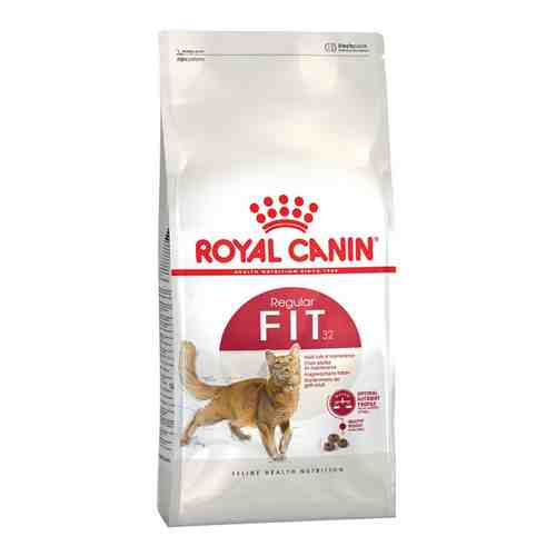Сухой корм для кошек Royal Canin Regular Fit 32 для кошек имеющих доступ на улицу 4кг арт. 694572