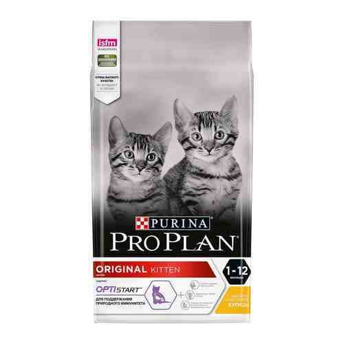 Сухой корм для котят Purina Pro Plan Optistart Original Kitten с курицей 1.5кг арт. 694461