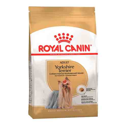 Сухой корм для собак Royal Canin Adult Yorkshire Terrier для породы Йоркширский терьер 1.5кг арт. 695068