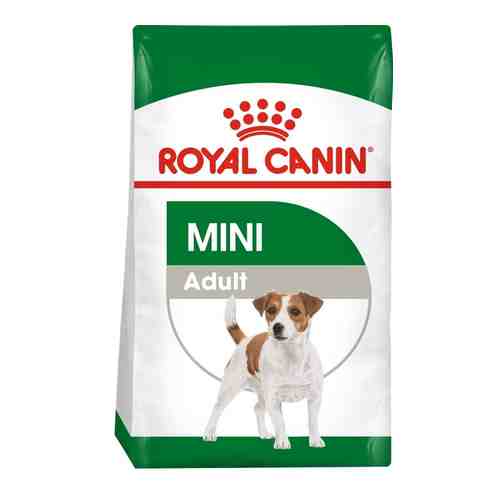 Сухой корм для собак Royal Canin Mini Adult для мелких пород 4кг арт. 695156