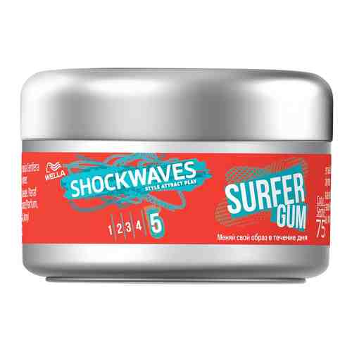 Воск для волос Wella Shockwaves Surfer Gum 75мл арт. 1172184