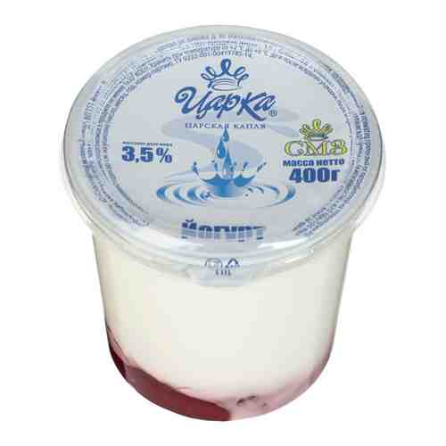 Йогурт ЦарКа Вишня 3.5% 400г арт. 446313