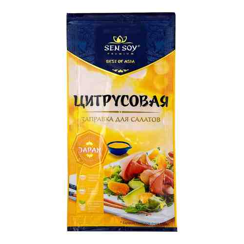 Заправка Sen Soy Premium Цитрусовая для салатов 40г арт. 459868