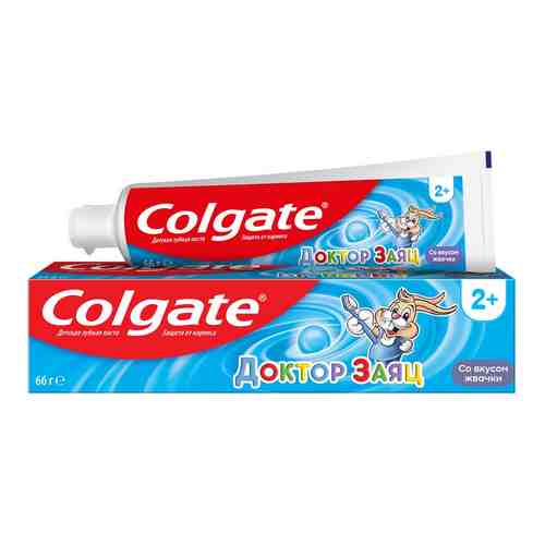 Зубная паста Colgate детская Доктор Заяц со Вкусом Жвачки 50мл арт. 313993