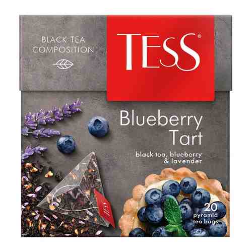 Чай черный Tess Blueberry Tart 20*1.8г арт. 696737