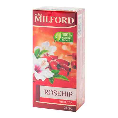 Чай фруктовый Milford Rosehip 20*2г арт. 305282