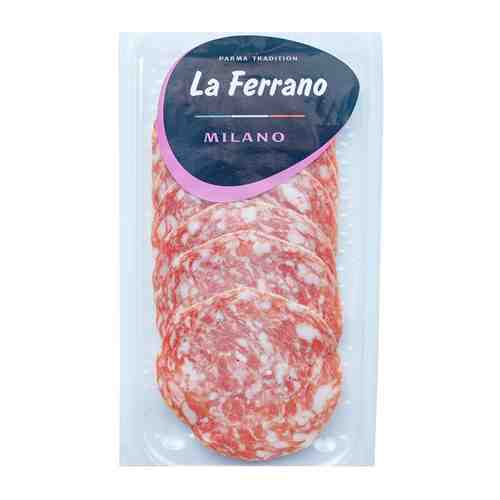 Колбаса La Ferrano Milano сыровяленая из свинины нарезка 70г арт. 1180195