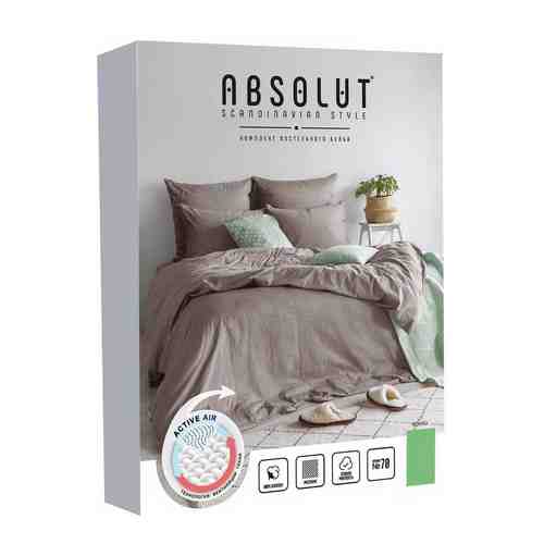 Комплект постельного белья Absolut Mokko 2-спальный наволочки 50*70см арт. 1087240