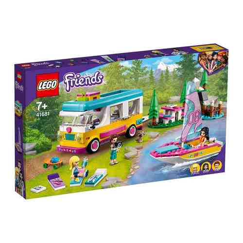 Конструктор LEGO Friends 41681 Лесной дом на колесах и парусная лодка арт. 1109287